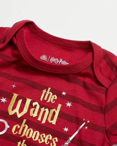 Vista 8 de Harry Potter Body de manga corta para bebé, paquete múltiple de regalo para bebé niña o niño, ropa de bebé
