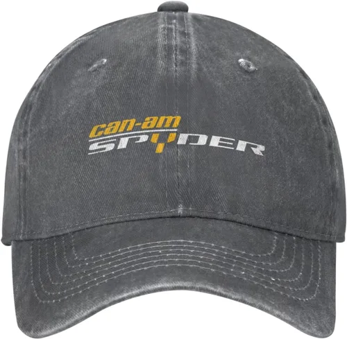 Vista 2 de Can-Am Spyder Sombrero ajustable divertido moda para hombres y mujeres, negro