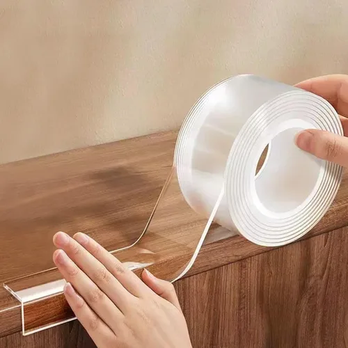 Vista 7 de Protector de Esquinas y Bordes a Prueba de Bebés, Protector Suave y Transparente para Esquinas de Mesas y Muebles y Tope de Seguridad para Puertas