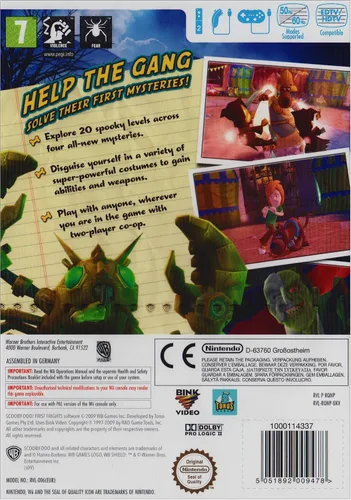 Vista 2 de Scooby Doo First Frights - Nintendo Wii