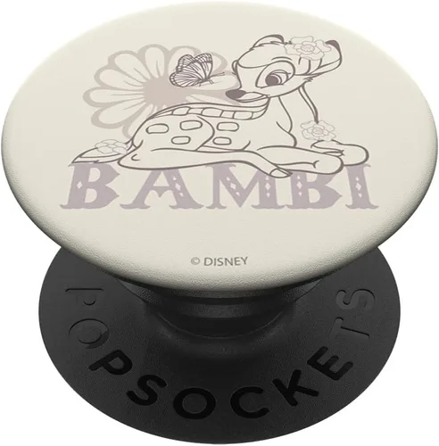 Vista 6 de Disney Bambi Simple Flower Portrait PopSockets MagSafe PopGrip para iPhone