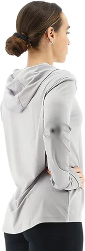 Vista 4 de TYR Sudadera con capucha de manga larga para mujer, protección solar UPF 50+