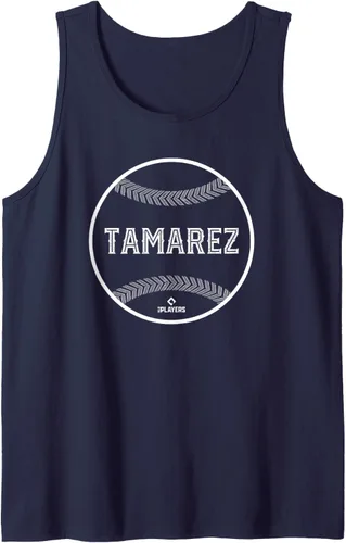 Vista 8 de Baseball Line Gameday Misael Tamarez Prospect Baseball Fan Tank Top