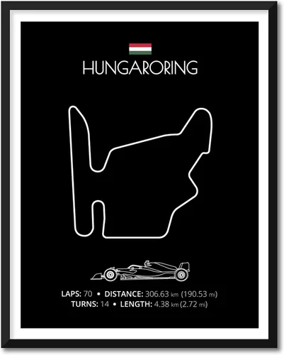 Vista 33 de Custom Car Posters Póster hecho a mano compatible con Autodromo Enzo e Dino Ferrari (Imola, Italia), póster de pista de carreras diseñado
