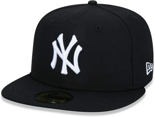 Vista 6 de Gorra ajustable 59FIFTY New Era MLB, negro con blanco
