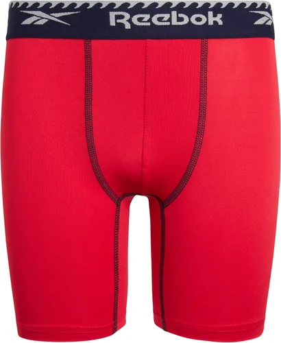 Vista 4 de Reebok Ropa interior para niños Calzoncillos tipo bóxer de rendimiento de pierna larga (paquete de 3)