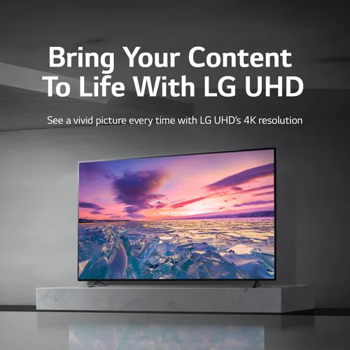 Vista 3 de LG Smart TV Class UQ9000 de 75 pulgadas con Alexa incorporado 4K (3840 x 2160), frecuencia de actualización de 60 Hz, 4K alimentado por IA