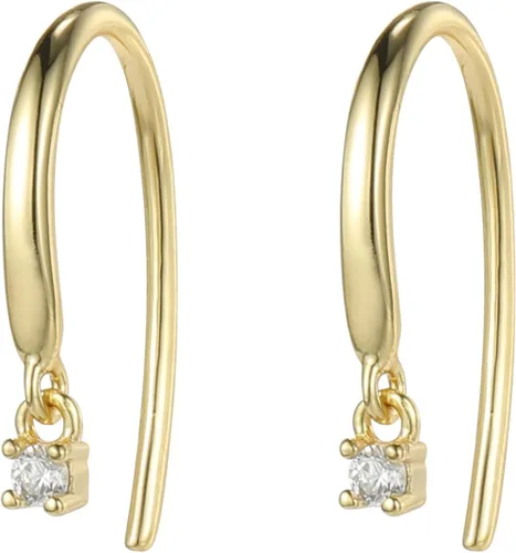 Vista 3 de Fossil Pendientes colgantes de acero inoxidable para mujer