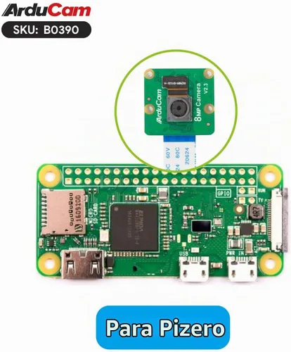 Vista 6 de Arducam Módulo de cámara Raspberry Pi de 8 megapíxeles, módulo de cámara 1080P IMX219 compatible con Raspberry Pi 5, 4 Modelo B, Pi 3/3B+ y Pi Zero