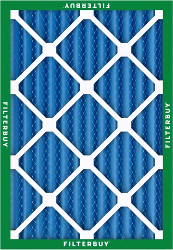 Vista 9 de Filterbuy Filtro de aire 10x17x2 MERV 13 Defensa Óptima contra Humo y Alergias (Paquete de 4), Filtros Exteriores Plisados Electrostáticos