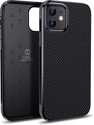 Vista 20 de ONES Funda delgada para iPhone 8 Plus / 7 Plus, cubierta de patrón de fibra de carbono, funda protectora a prueba de golpes con diseño minimalista
