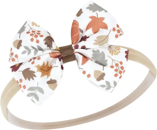Vista 4 de Hudson Baby Cotton and Synthetic Headbands, Size 0-24 Months