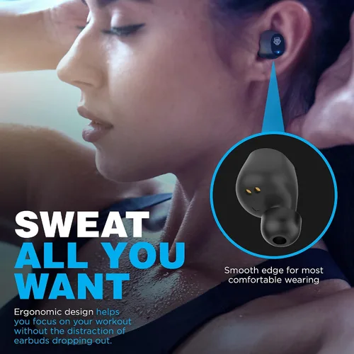 Vista 2 de MINDBEAST Auriculares inalámbricos Bluetooth con cancelación avanzada de ruido, graves profundos e impermeabilidad IPX5, batería de 36 horas