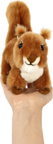Vista 7 de Ice King Bear - Peluche de ardilla roja realista, juguete de peluche de animal de peluche (Original)