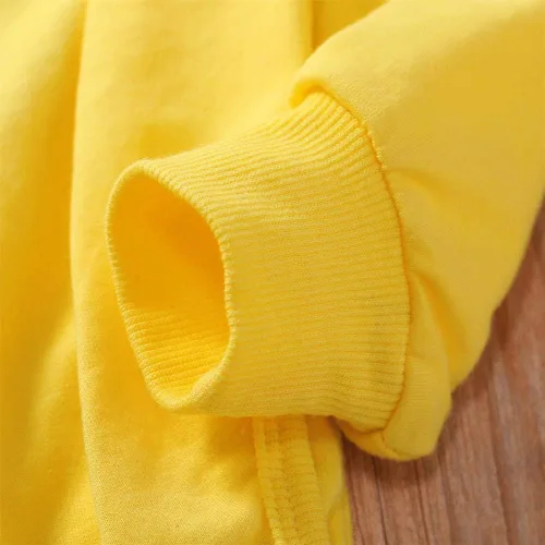 Vista 5 de Ritatte - Conjunto de 2 piezas de ropa de invierno para niñas pequeñas, blusa cálida de manga larga y pantalones de algodón