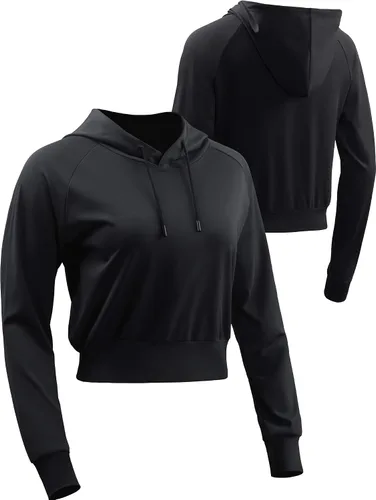 Vista 4 de NELEUS Womens Athletic Sweatshirts Long Sleeve Running Shirts Workout Pullover Hoodies