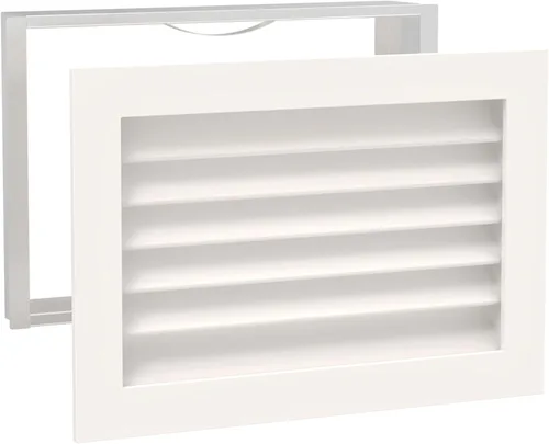 Vista 18 de Worth Home Products - Rejilla de retorno de CA de lujo de 12 pulgadas de ancho x 12 pulgadas de alto x 3 pulgadas de profundidad solo para paredes
