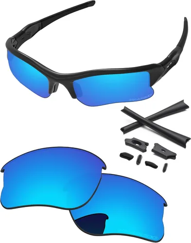 Vista 9 de Lentes de repuesto y kits de goma para gafas de sol Oakley Flak Jacket XLJ OO9009 2.480 in