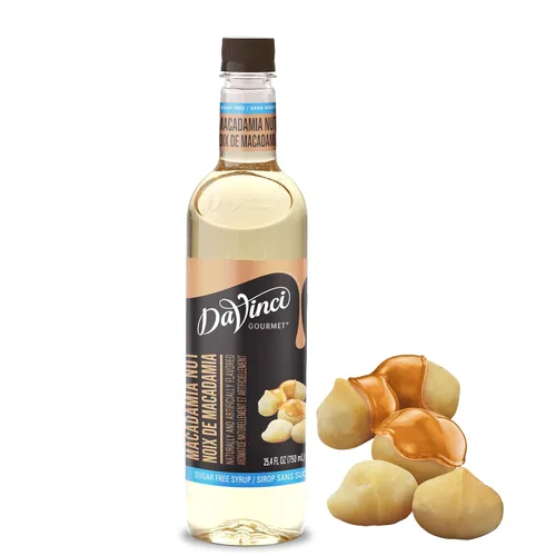 Vista 42 de DaVinci Gourmet - Jarabe de nueces de macadamia sin azúcar, 25.4 onzas líquidas (paquete de 4)