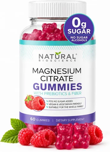Vista 10 de Gomitas de magnesio sin azúcar, 180 gomitas, gomitas calmantes antiestrés, suplemento de magnesio para niños y adultos, veganas, sin gelatina, sin