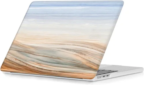 Vista 13 de Carcasa para laptop compatible con MacBook Pro de 14 pulgadas, modelo A2918, A2992, A2779, A2442, M3, M2, M1, versión 2021-2023, funda protectora