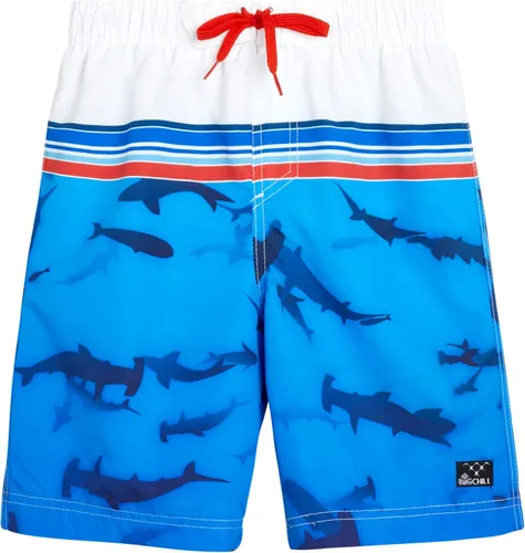 Vista 5 de Conjunto de natación para niños Conjunto de natación para niños UPF 50+ Rash Guard manga larga camiseta de natación corto traje de baño (4-14)
