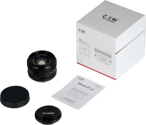 Vista 7 de 7artisans 35mm F1.4 Mark Ⅲ Lente Prime de Enfoque Manual de Marco Completo de Gran Apertura Compatible con Cámara Sin Espejo de Montura L (Negro)