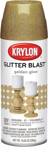 Vista 11 de Krylon K03806A00 Glitter Blast Pintura en aerosol con diamantina para proyectos de manualidades, Rojo Bomba de Cereza, 5.75 oz