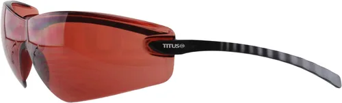 Vista 9 de TITUS Paquete combinado de orejeras y gafas de seguridad de línea delgada