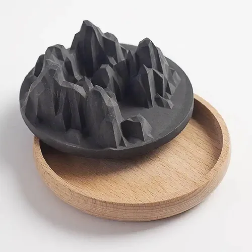 Vista 15 de SINT Piedra aromática de diatomita, difusores de cerámica no eléctricos y fragancia de aromaterapia, difusores de cerámica blanca para decoración