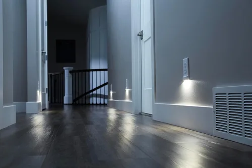 Vista 4 de Individual - SnapPower MotionLight [para tomas de corriente decorativas] - Luces nocturnas LED con detección de movimiento integradas en la placa