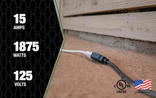 Vista 6 de Southwire AGRIPRO 10/3 Cable de extensión de uso rudo extra para granja/taller, 25 pies, SJTOW, negro, 64817501