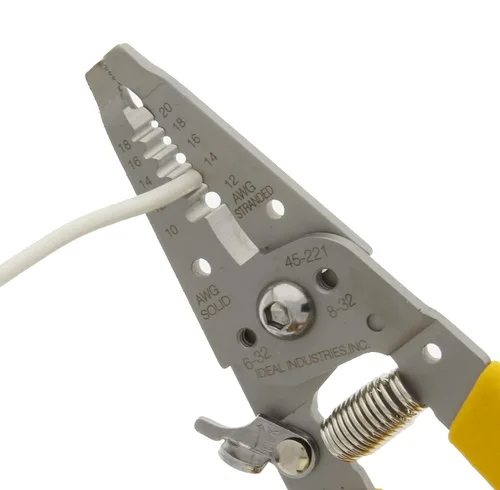 Vista 5 de IDEAL 45-222 Reflex Super T-Stripper Dual NM Pelacables, Acero Inoxidable