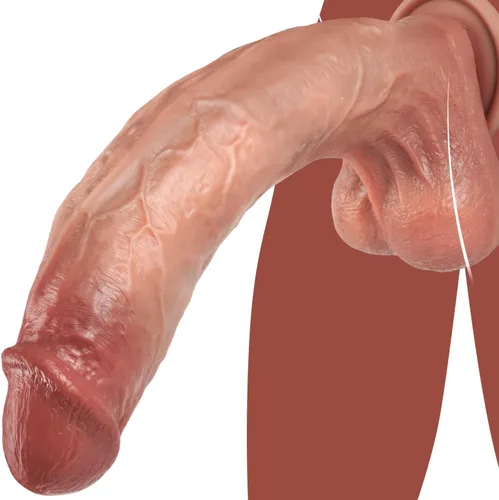 Vista 7 de Consolador sexual negro grande realista de 11 pulgadas, consolador grueso similar a la piel con fuerte ventosa para manos libres, consolador