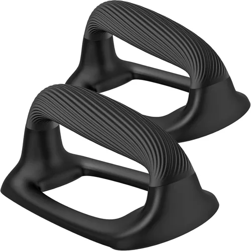 Vista 8 de Kipika Barras para Flexiones, Soportes de Flexiones con Mango de Plástico Suave Engrosado, Base Estable y Antideslizante, Mangos para Flexiones