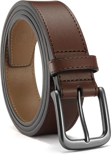 Vista 15 de CHAOREN Cinturones de cuero para hombre - Cinturón de 35mm de cuero genuino para jeans - Regalo para hombre para vestir casual