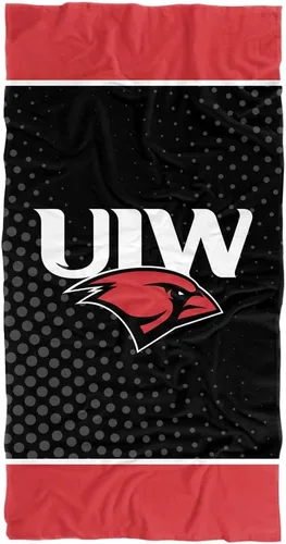 Vista 61 de LOGOVISION Manta Abilene Christian University, 30x60 Logo Dots CottonFront/PolyBackBeachTowel