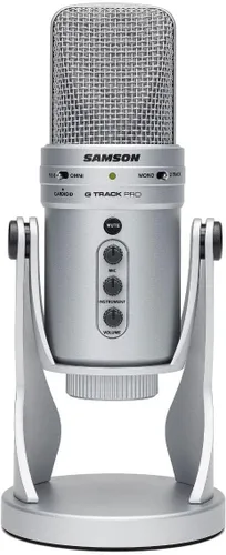 Vista 9 de Micrófono profesional USB Samson G-Track Pro con interfaz de audio