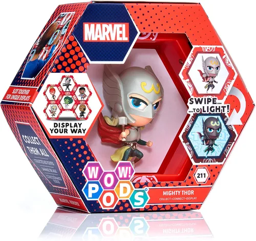 Vista 9 de Wow! PODS Colección de los Vengadores de Marvel – Nick Fury Figura de cabeza de juguete de superhéroe iluminada Juguetes coleccionables