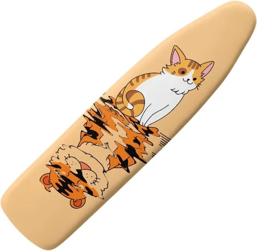 Vista 34 de Funda floral a prueba de arañazos para tablas de planchar de tamaño estándar, reflectante, con 3 ganchos y bucles para decoración de tablas de 15 x