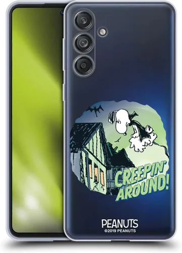 Vista 41 de Head Case Designs Funda de gel Spooktacular con licencia oficial de Peanuts Linus y Snoopy [protección de grado militar] compatible con Google Pixel