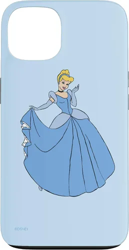 Vista 7 de Disney Funda para iPhone 17 con diseño de princesa Cenicienta en azul