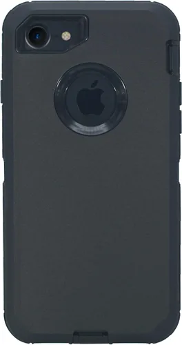 Vista 3 de Hand-e Funda con clip para cinturón para iPhone SE 3ª y 2ª generación 2022-2020 / iPhone 8 / iPhone 7 (4.7") Funda protectora 2 en 1 con protector