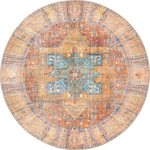 Vista 39 de Unique Loom Timeless Collection - Alfombra de área - Peter (2' x 3' 1" ovalada, beige/marfil)