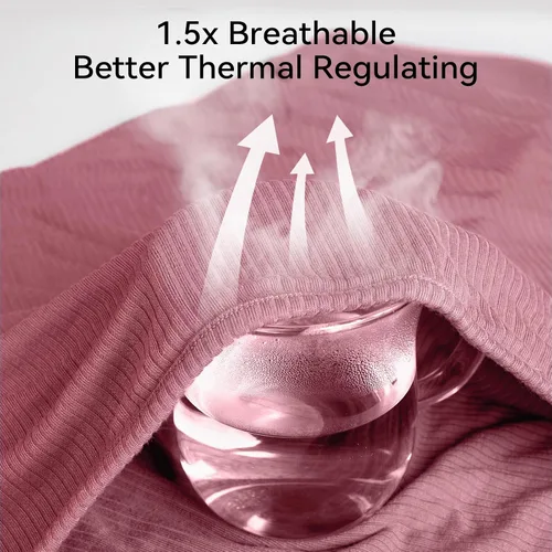 Vista 3 de BubblePanda - Saco de dormir para niños pequeños hecho de rayón de bambú con pies 1.0 tog, saco de dormir transpirable 6-12 meses, manta portátil