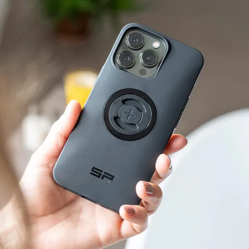Vista 5 de SP CONNECT Funda para teléfono SPC+ Compatible con iPhone SE/8/7/6S/6 Negro estuches básicos para teléfonos celulares