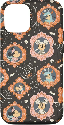 Vista 26 de iPhone 16 Disney Mickey Mouse & Pals Spooky Cute Halloween Frames Case