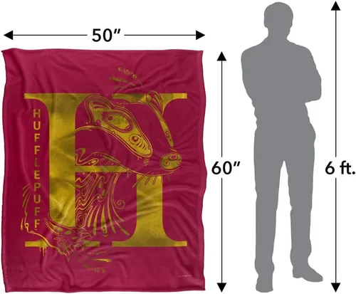 Vista 18 de Harry Potter Gryffindor G Logo Silky Touch Manta súper suave 36 x 58 pulgadas, logotipo de Gryffindor G