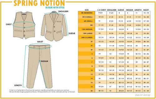 Vista 7 de Spring Notion - Conjunto de traje formal de ajuste clásico para niño