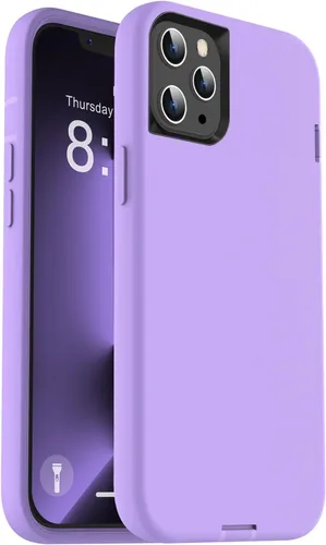 Vista 9 de ORIbox - Funda compatible con iPhone 13 Pro Max y 12 Pro Max, resistente a los golpes, anticaídas, transparente